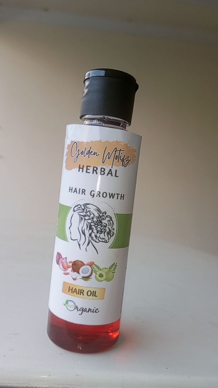 Golden motifz herbal hair oil 15 herbs infused oil